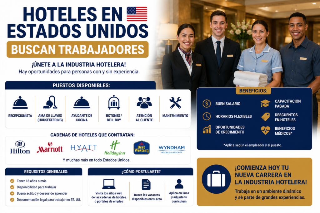 Hoteles en Estados Unidos